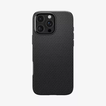 Cover Spigen Liquid Air iPhone 16 Pro Max 17.5 cm Melns