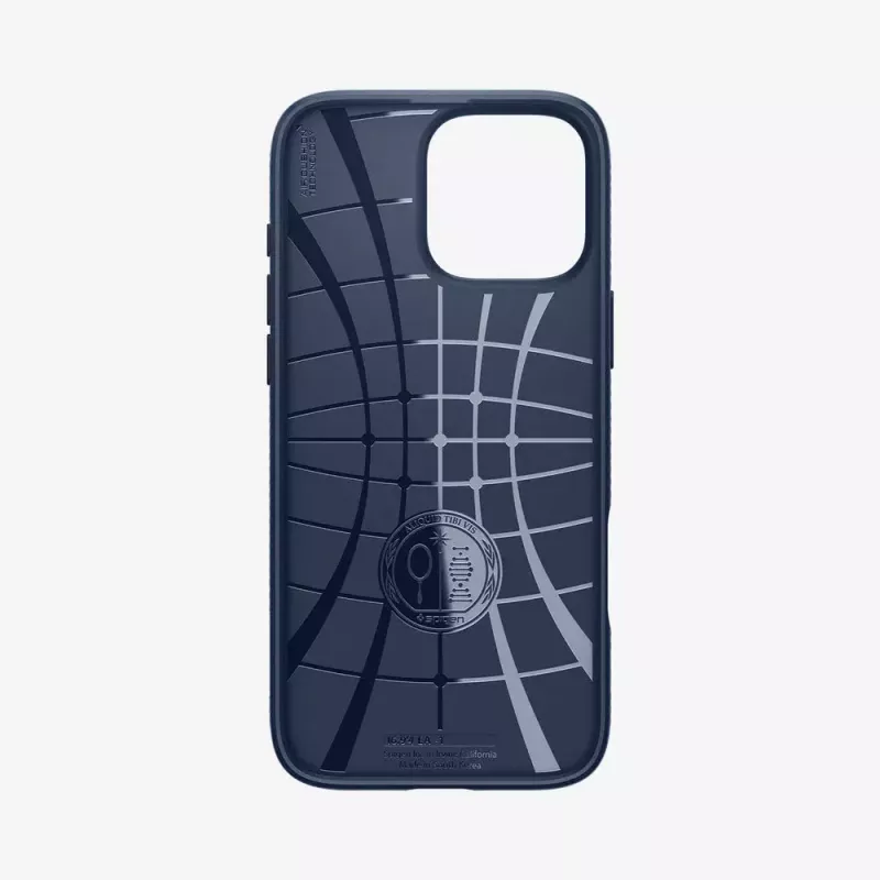Spigen Liquid Air mobilā tālruņa maciņš Navy priekš iPhone 16 Pro Max