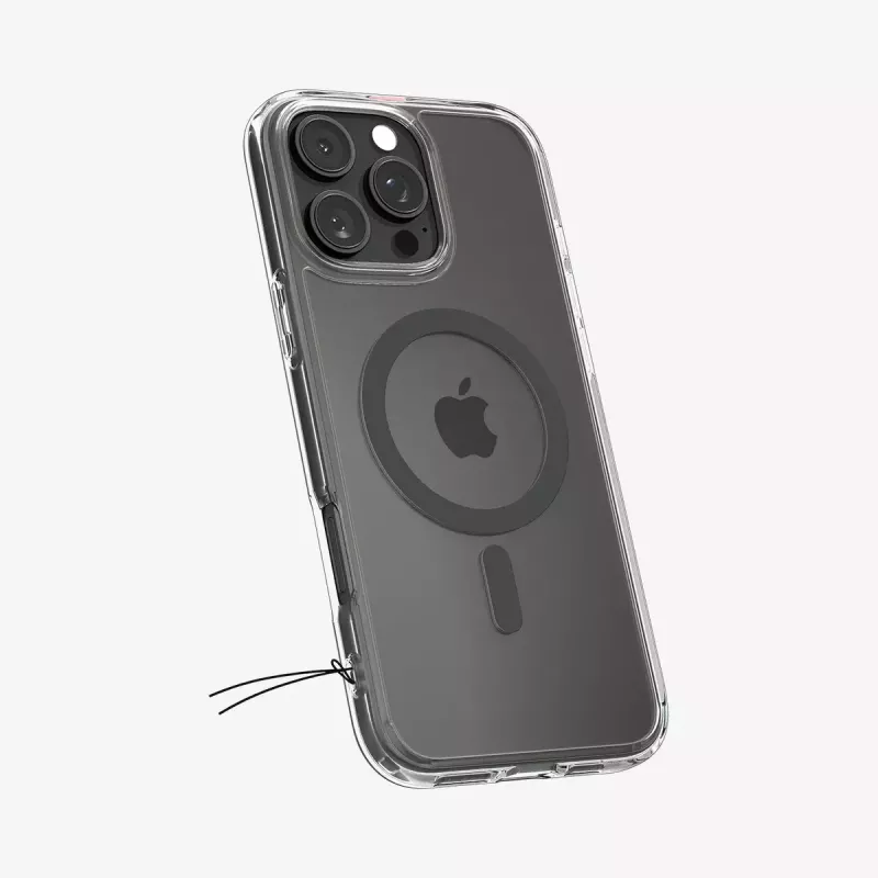 Spigen Ultra Hybrid (MagFit) mobilā tālruņa maciņš 17.5 cm Grafīts Caurspīdīgs