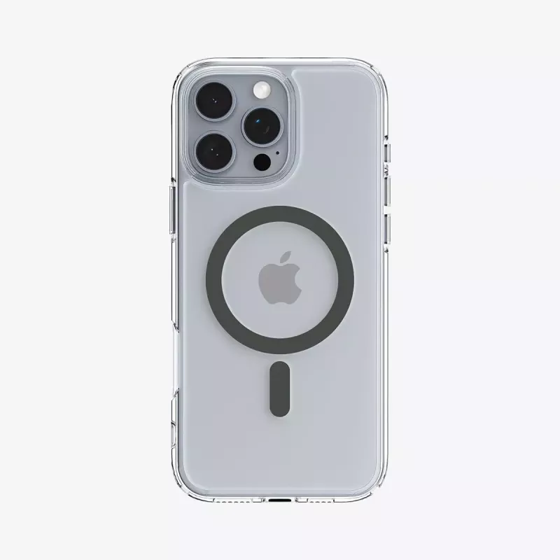Spigen Ultra Hybrid (MagFit) mobilā tālruņa maciņš 17.5 cm Grafīts Caurspīdīgs