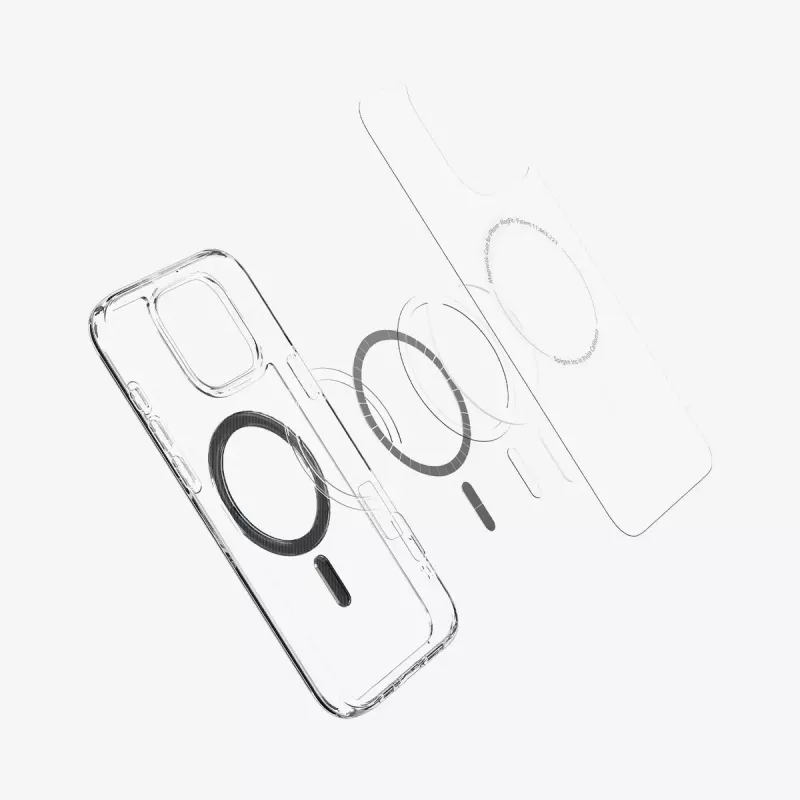 Spigen Ultra Hybrid (MagFit) mobilā tālruņa maciņš 17,5 cm Caurspīdīgs