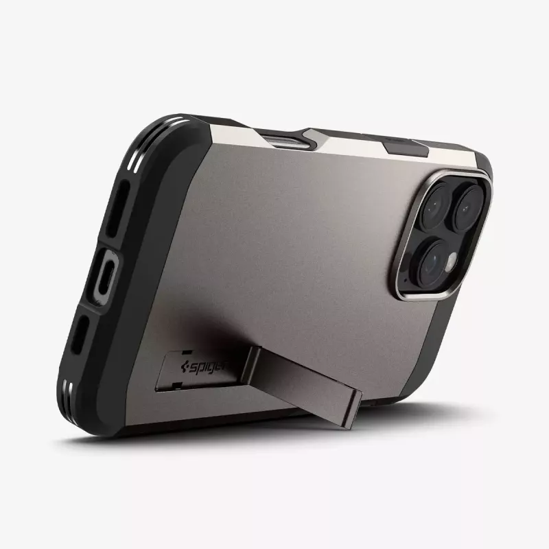 Spigen Tough Armor AI MagFit mobilā tālruņa maciņš Vāks Pelēks 17,5 cm