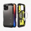 Spigen Tough Armor AI MagFit mobilā tālruņa maciņš Vāks Pelēks 17,5 cm