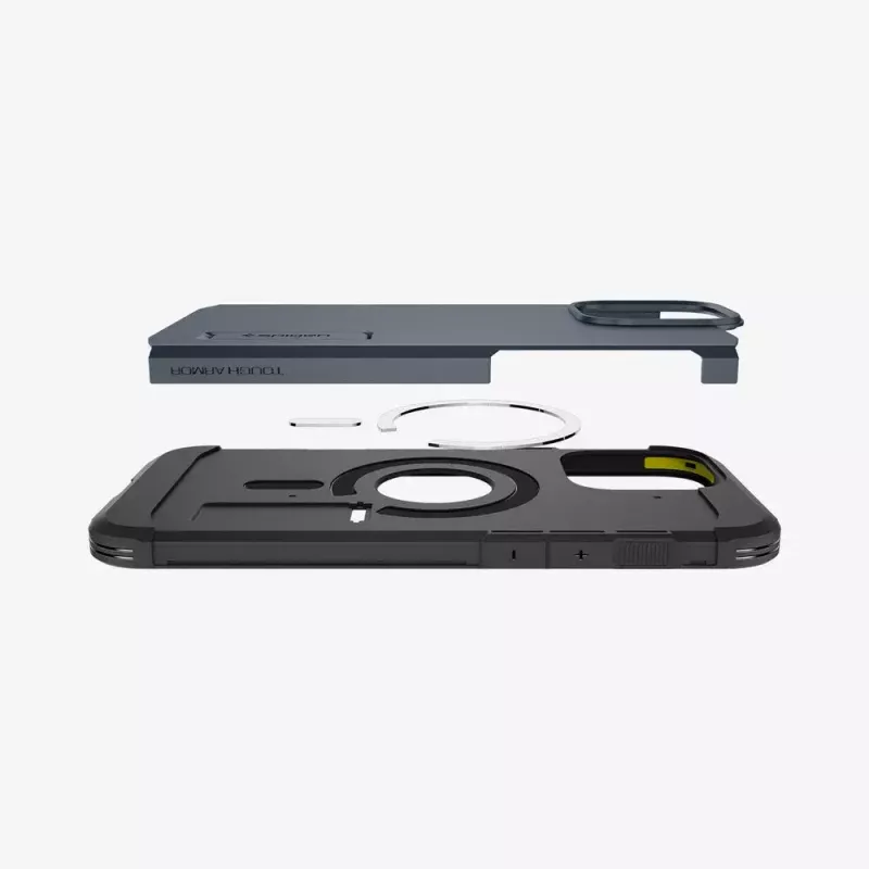 Spigen Tough Armor AI mobilā tālruņa maciņš Pelēks iPhone 16 Pro Max