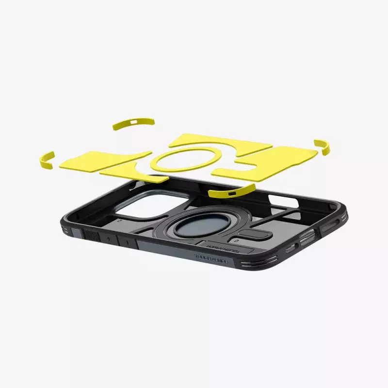Spigen Tough Armor AI mobilā tālruņa maciņš Pelēks iPhone 16 Pro Max