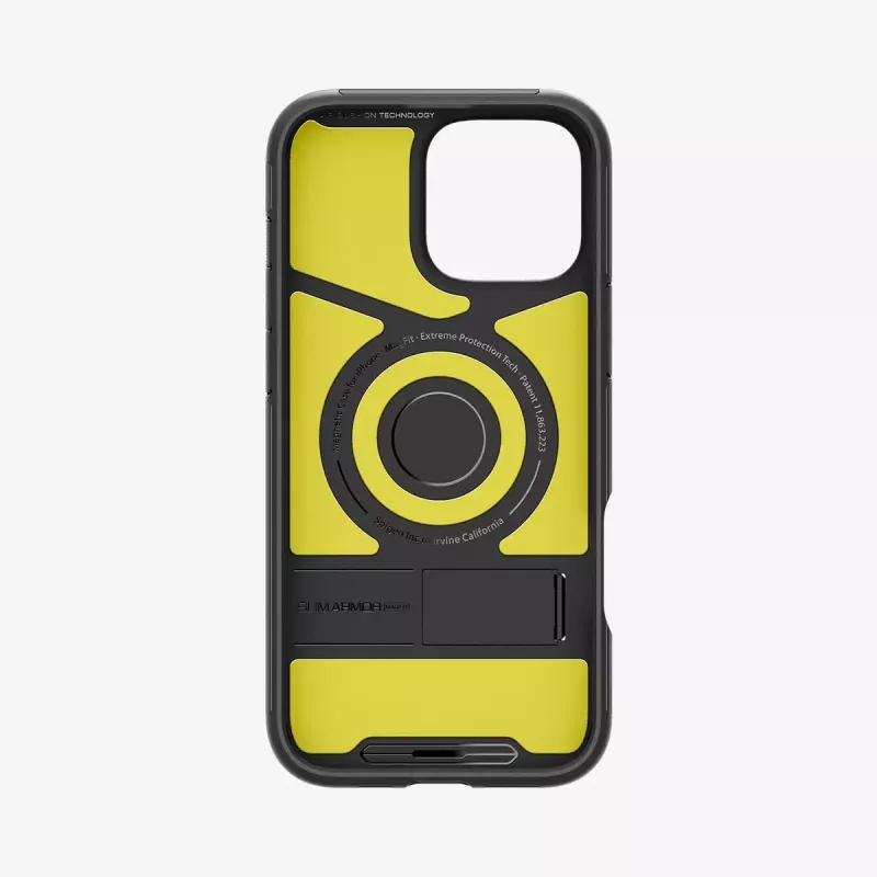 Spigen plāns Armor (MagFit) mobilā tālruņa maciņš Pārsegs Melns 17.5 cm