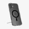Spigen Ultra Hybrid (MagFit) mobilā tālruņa maciņš Pārsegs Melns, caurspīdīgs iPhone 16 Plus