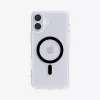 Spigen Ultra Hybrid (MagFit) mobilā tālruņa maciņš Pārsegs Melns, caurspīdīgs iPhone 16 Plus