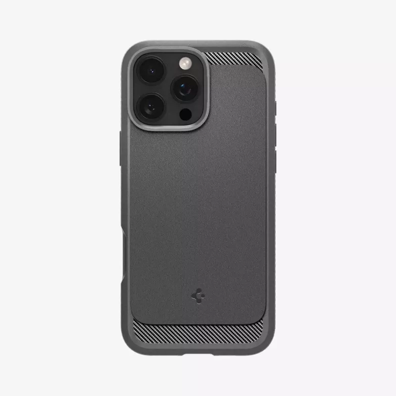 Spigen Rugged Armor MagFit mobilā tālruņa maciņš Vāks Pelēks 16 cm