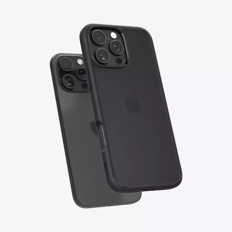 Spigen Ultra Hybrid mobilā tālruņa maciņš melns iPhone 16 Pro 6.3 collas