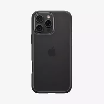 Spigen Ultra Hybrid mobilā tālruņa maciņš melns iPhone 16 Pro 6.3 collas