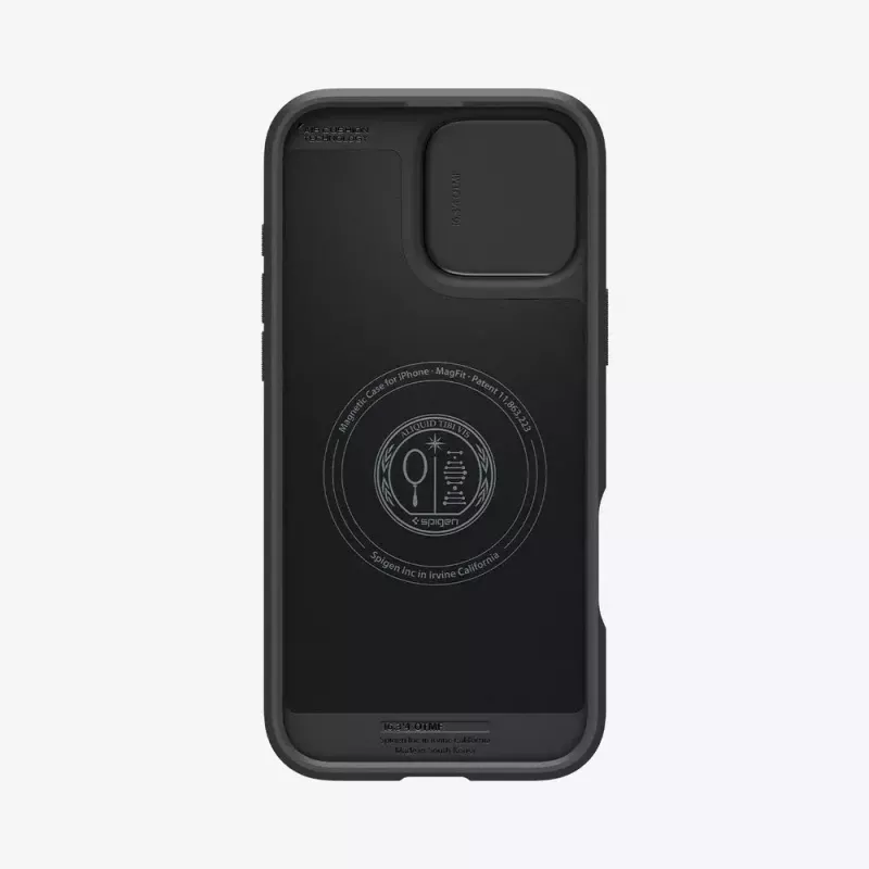 Spigen Optik Armor mobilā tālruņa maciņš Melns priekš iPhone 16 Pro