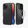 Spigen Optik Armor mobilā tālruņa maciņš Melns priekš iPhone 16 Pro