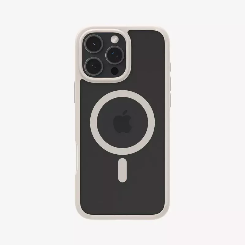 Spigen Ultra Hybrid (MagFit) mobilā tālruņa vāciņš Pārsegs Bēšs Caurspīdīgs