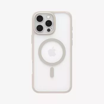 Spigen Ultra Hybrid (MagFit) mobilā tālruņa vāciņš Pārsegs Bēšs Caurspīdīgs