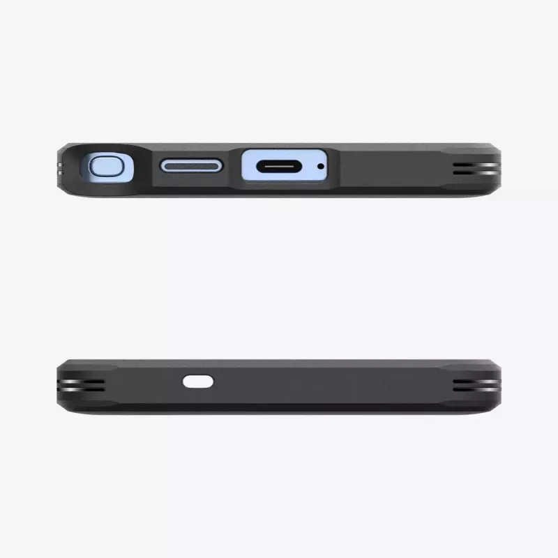 Vāciņš Spigen Galaxy S25 Ultra Tough Armor AI Melns Desktop Stand