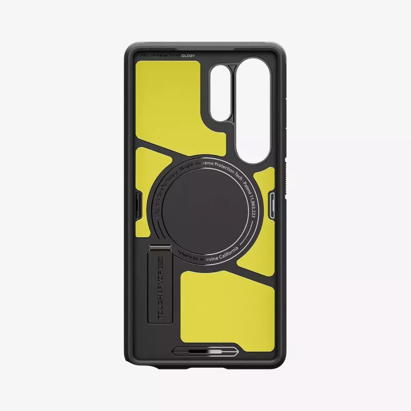 Vāciņš Spigen Galaxy S25 Ultra Tough Armor AI Gunmetal Monochromatic