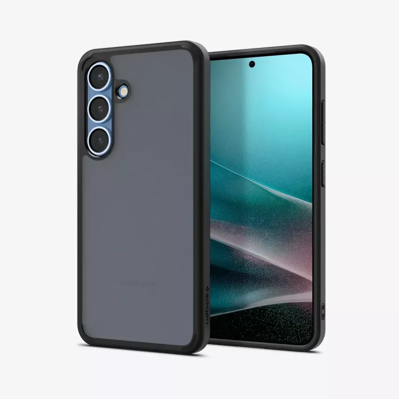 Spigen Ultra Hybrid Frost Black vāciņš Samsung Galaxy S25, melns