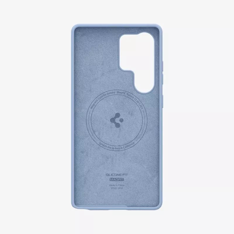 Vāciņš Spigen Galaxy S25 Ultra Silicone Fit MagFit Sapphire Blue