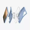 Vāciņš Spigen Galaxy S25 Ultra Silicone Fit MagFit Sapphire Blue