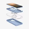 Vāciņš Spigen Galaxy S25 Ultra Silicone Fit MagFit Sapphire Blue