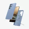 Vāciņš Spigen Galaxy S25 Ultra Silicone Fit MagFit Sapphire Blue