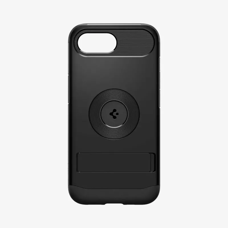 Spigen plāns Armor iPhone 16e maciņš, melns