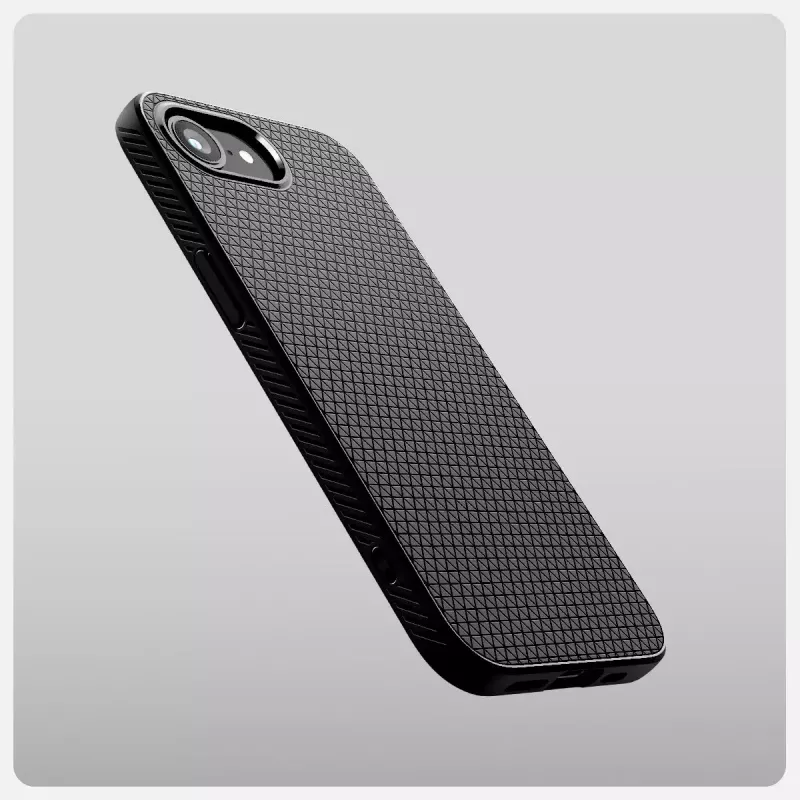 Cover Spigen Liquid Air iPhone 16e Case Matte Melns