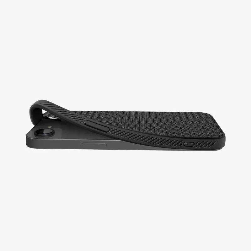 Cover Spigen Liquid Air iPhone 16e Case Matte Melns