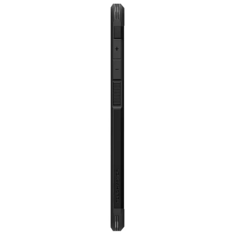 Aizsargtelefona vāciņš Spigen Tough Armor Samsung Galaxy A36 5G — divslāņu, melns