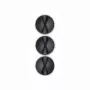 BlueLounge CableDrop Mini kabeļu organizators, kompakts galda kabeļu turētājs, melns