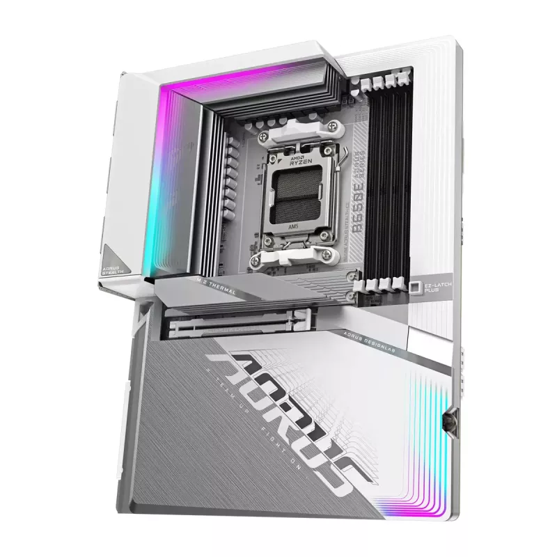 Mātesplate GIGABYTE B650E AORUS STEALTH ICE, AMD B650E, Ligzda AM5, ATX