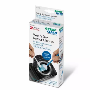 Mitro/ sauso sensoru tīrīšanas komplekts zaļa clean SC-6060 — pilna izmēra, 1x4 konfigurācija