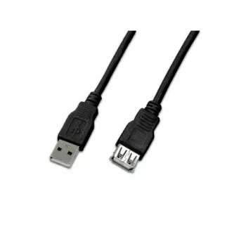 USB kabelis Wirewin USB A-A MF 1.5 SW 1,5 m melns