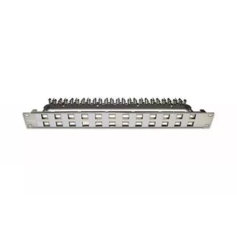 Patch Panel 1U Wirewin WKS PANEL 24 NICKEL plāns