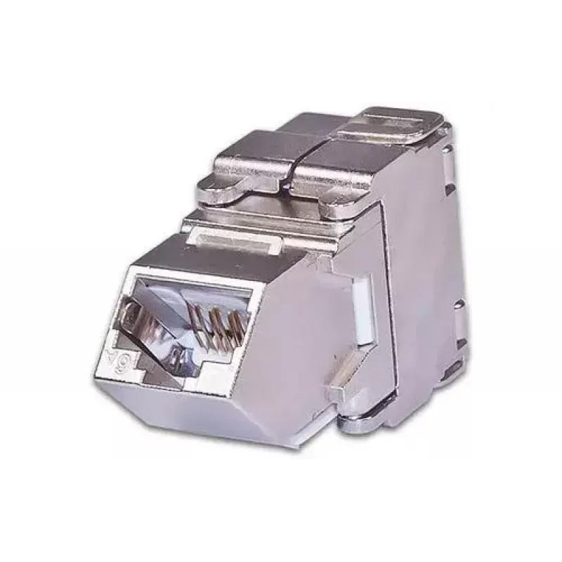 Keystone Module Wirewin WKS JACK KAT6A STP 45 leņķveida Silver