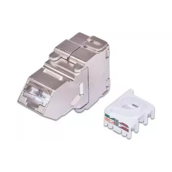 Keystone Module Wirewin WKS JACK KAT6A STP 45 leņķveida Silver
