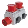 Strāvas sadales bloks Holzmann ALA1_400V 2 maiņstrāvas rozetes 230-400V