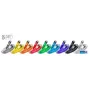 Tīkla kabelis plāns Patchcords plāns STP Cat6 sarkans 3 m