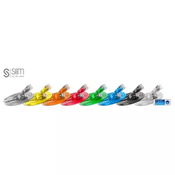 Tīkla kabelis plāns Patchcords plāns Light STP 0,5 m Cat6 U/FTP