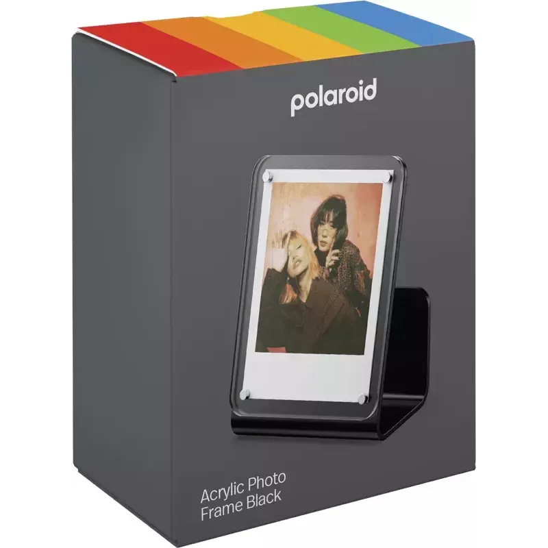 Viena attēla rāmis Polaroid 6366, melns, akrila, novietojams uz galda