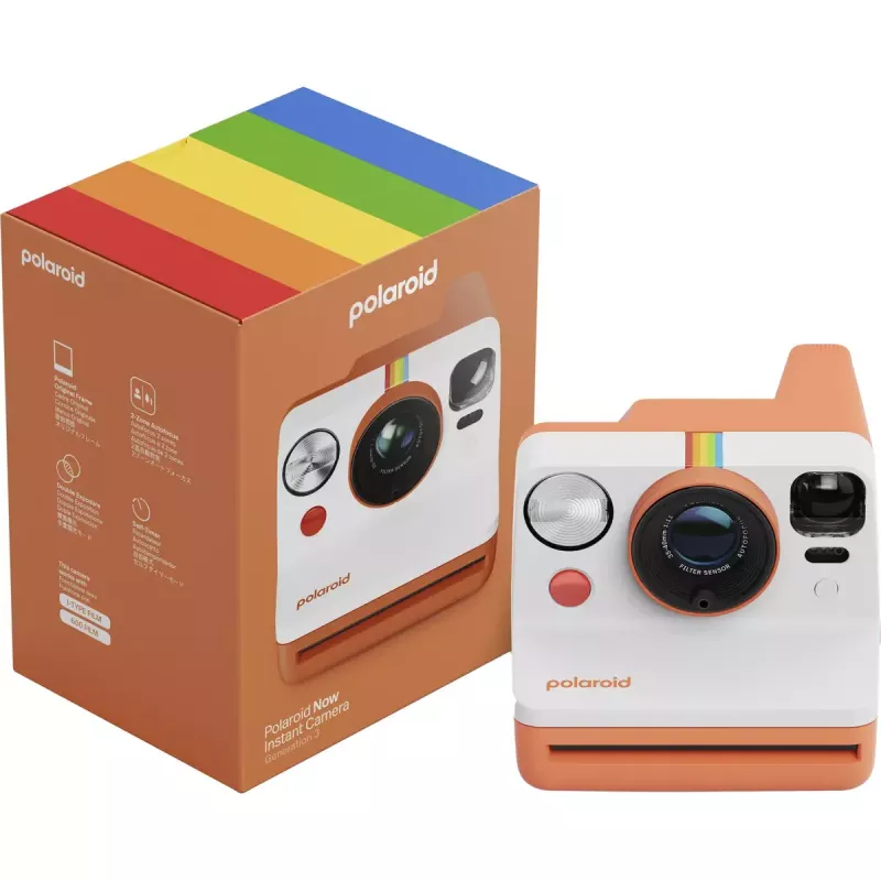 Momentfotoaparāts POLAROID Now Gen 3 Coral 9156 — analogs momentuzņēmumu fotoaparāts, krāsa Coral