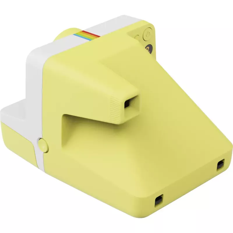 Momentuzņēmuma kamera POLAROID Now Gen 3 dzeltena — modelis 9158, analogā tūlītējās drukas kamera, iebūvēta zibspuldze