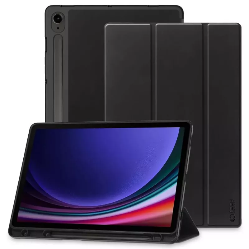 Irbuļa pildspalva Tech-Protect Samsung Galaxy Tab S9 / S9 FE / S10 FE / S10 Lite — melna