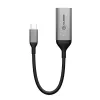 ALOGIC 15cm Ultra USB-C vīrieša uz DP sieviešu adapteris 4K 60Hz