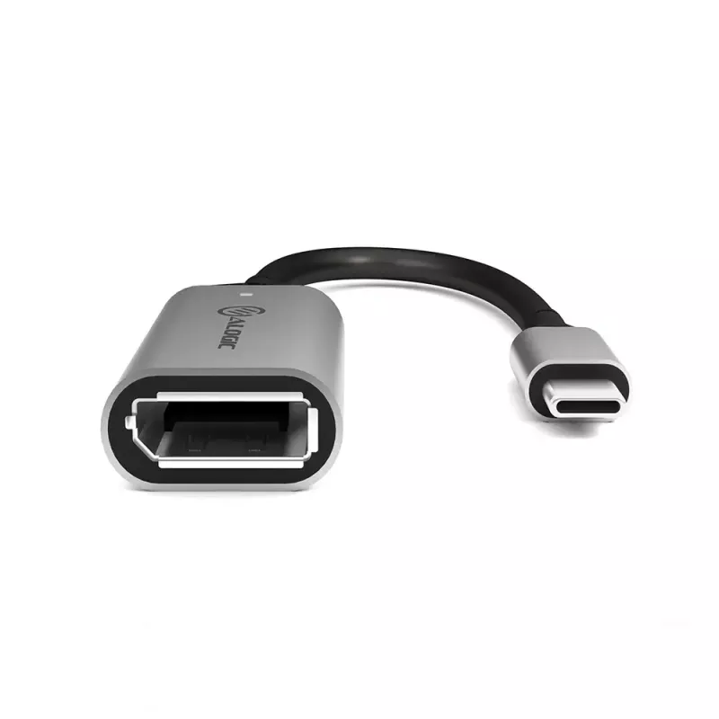 ALOGIC 15cm Ultra USB-C vīrieša uz DP sieviešu adapteris 4K 60Hz