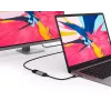 ALOGIC 15cm Ultra USB-C vīrieša uz DP sieviešu adapteris 4K 60Hz