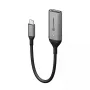 ALOGIC 15cm Ultra USB-C vīrieša uz DP sieviešu adapteris 4K 60Hz