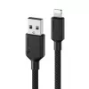 Mobilā tālruņa kabelis ALOGIC ELPA8P02-BK Melns 2 m USB A Lightning
