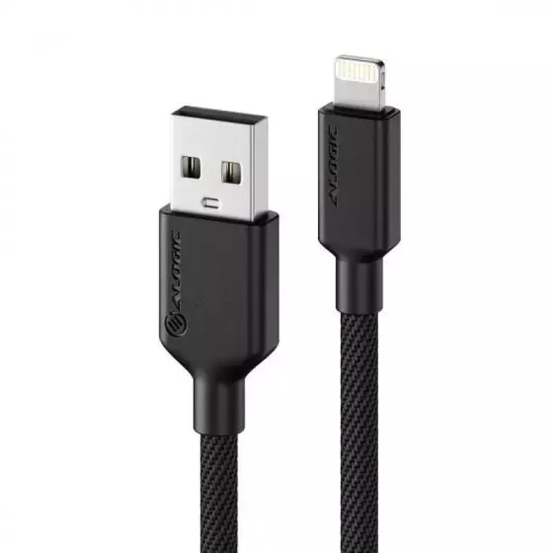 Mobilā tālruņa kabelis ALOGIC ELPA8P02-BK Melns 2 m USB A Lightning